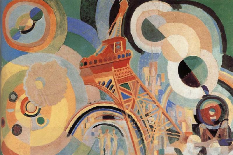 Delaunay, Robert Air iron and Water oil painting picture
